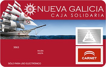 tarjeta carnet galicia caja solidaria