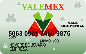 tarjeta carnet valemex