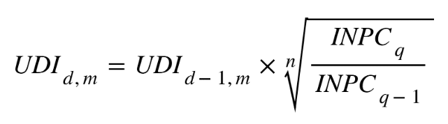 formula udi